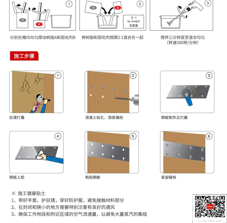 包钢金波乡粘钢加固施工过程